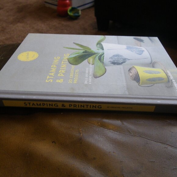 Stamping & Printing 20 Creative Projects Small Hardback Book - Picture 2 of 2